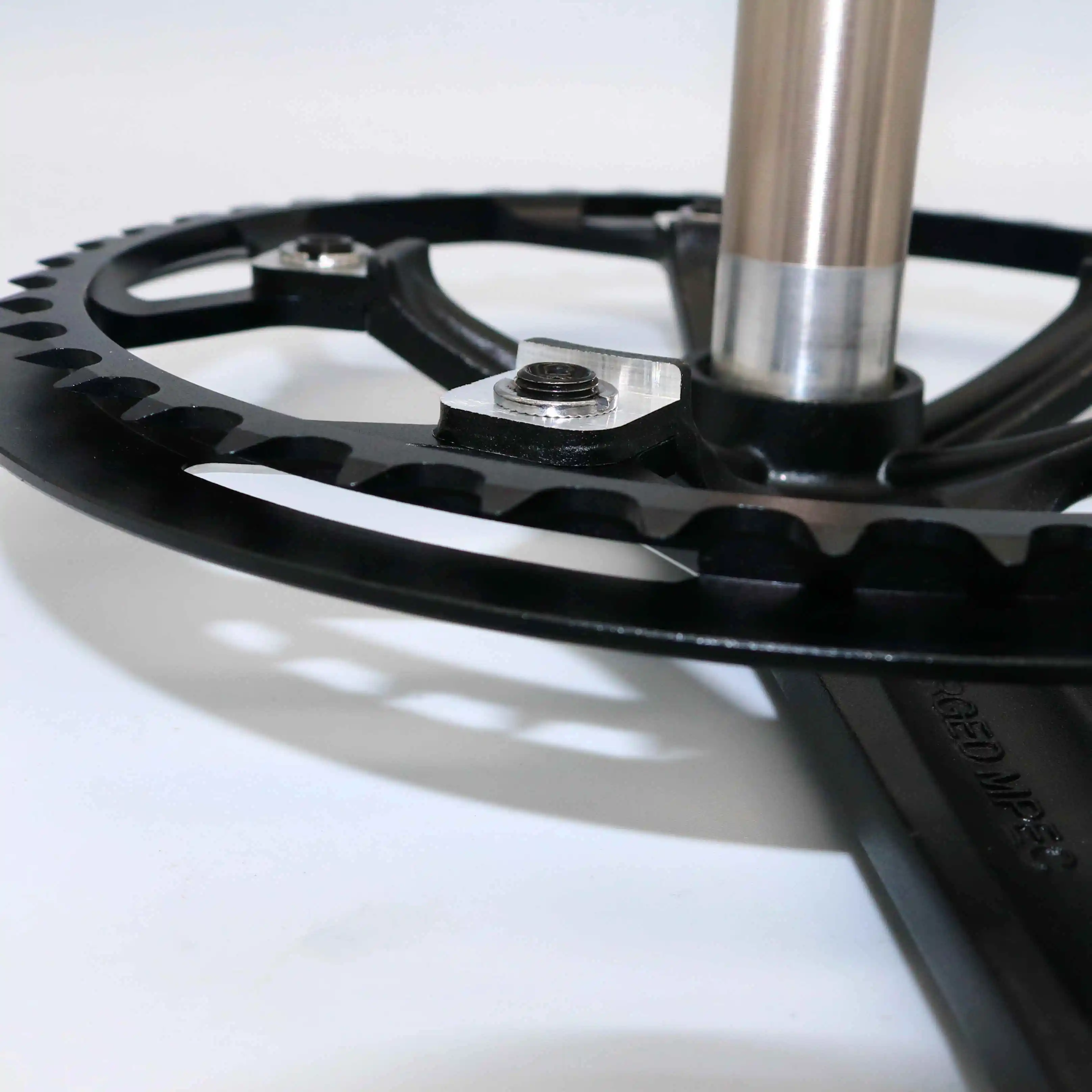 Hot Sell  Cnc Driveline Road Folding Bike Crankset Bicycle Crank Arm 53t Single Speed Amazon hot Crankset