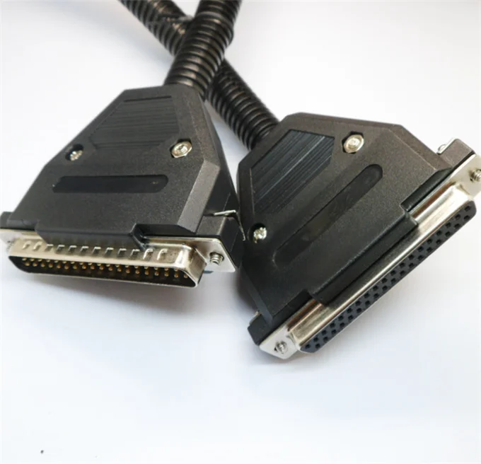 Professional Supplier DB37 D Sub 37Pin Male to Female Signal Cable Adapter