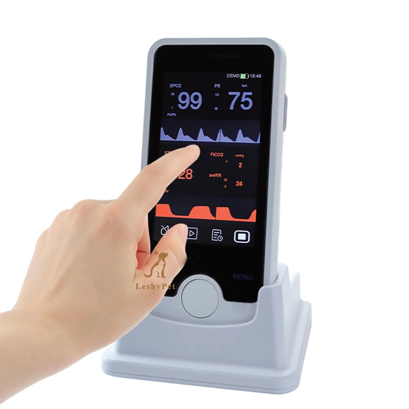 Медицинское оборудование Leshypet ветеринарный аппарат для пульсоксиметра дешевый прибор наблюдения за пациентами