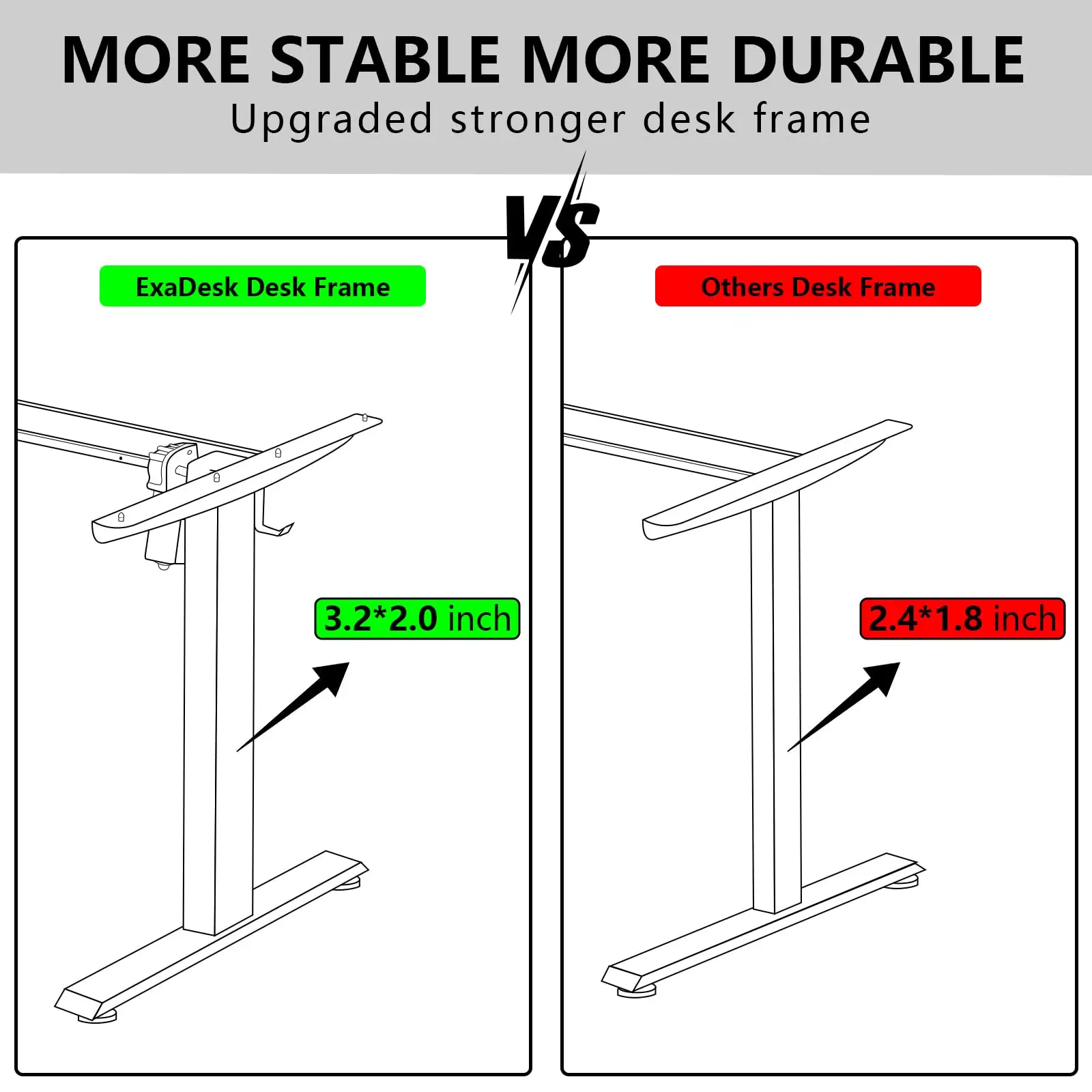 Modern Furniture Study Laptop Adjustable Desktop Laptop Stand Hight Table Height Adjustable Desk Table