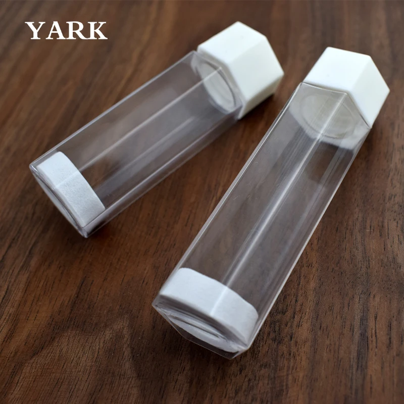 Custom Logo Heaxgon Childproof Recyclable Plastic Tube Packing Box Child Resistant Blister Use