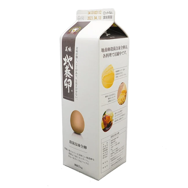 Японское вкусовое богатство, пастеризированные полностью Замороженные жидкие яйца с низким запахом рыбы