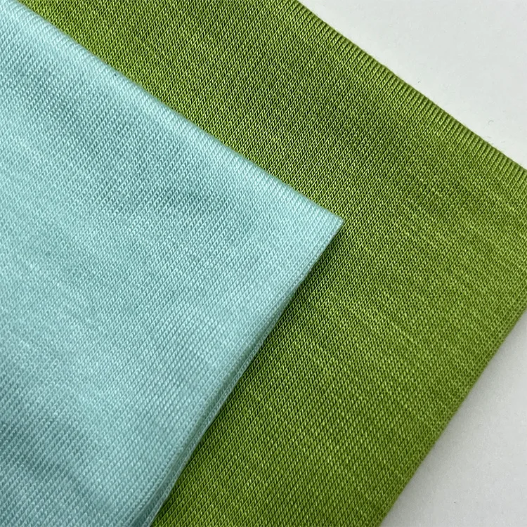 Regular STOCK 180GSM 95%bamboo 5%spandex High Quality Fabric Super Soft Bamboo Jersey Fabrics
