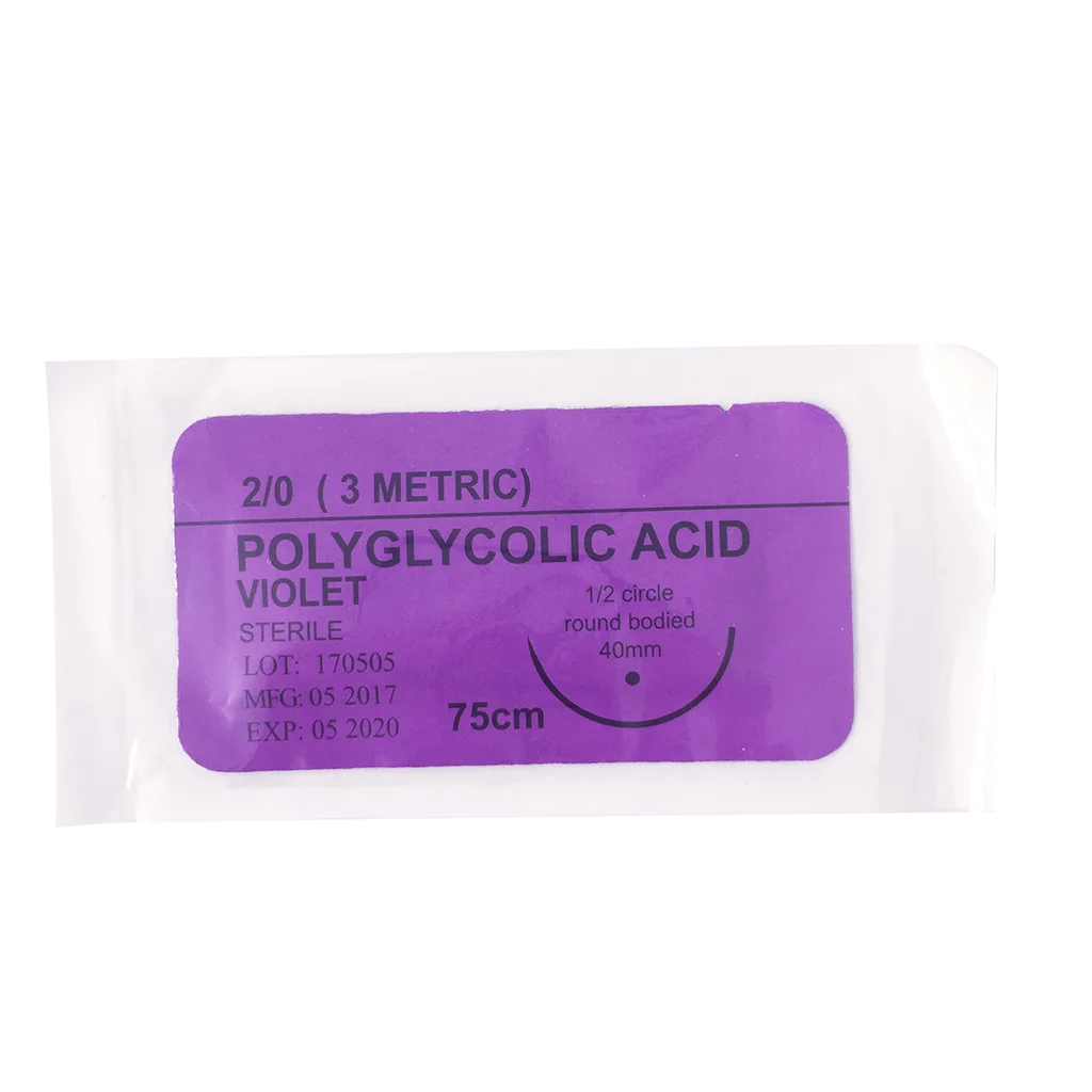 Профессиональный производитель швов медицинские PGA хирургические швы