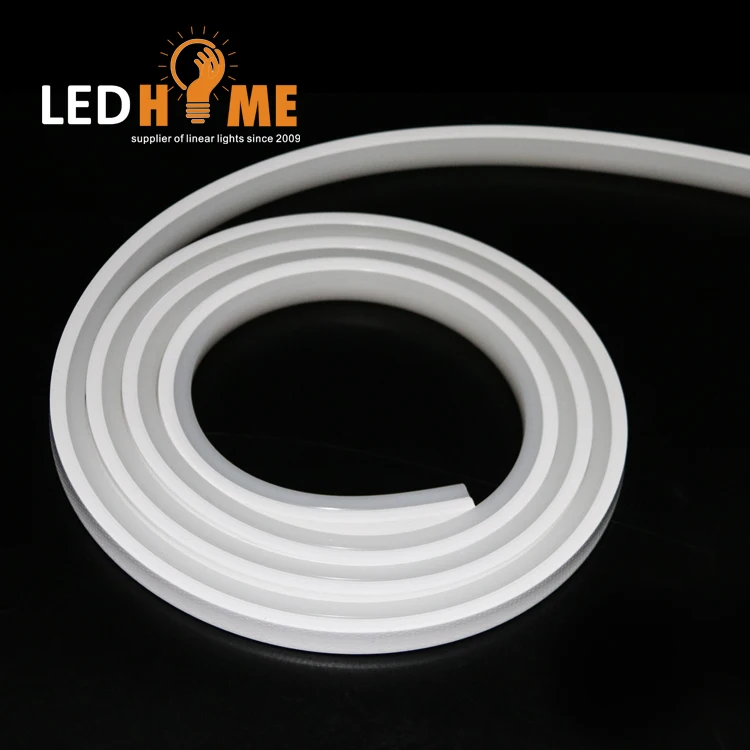 AP 1212F Newest style Flat  outdoor silicon waterproof  12/24V Topview  led neon flex rope light