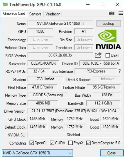PCWINMAX Brand New GTX 1050 Ti Low Profile 4GB Desktop Gaming Geforce GTX 1050Ti Chipset OEM Graphics Card