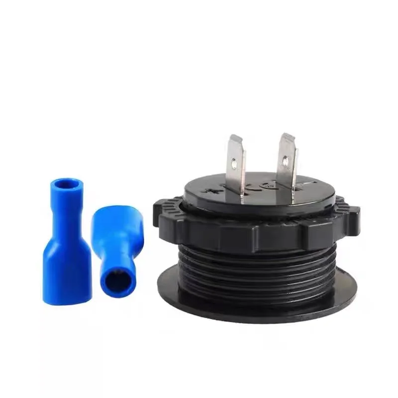 DC 5V-48V  Universal Digital Display Voltmeter LED .car Voltmeter  with touch on off switch for Car Motorcycle Auto Truck Ship