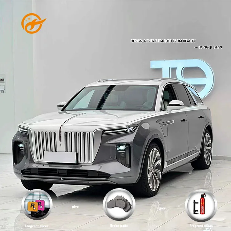 Новый автомобиль длительный срок службы аккумулятора Hongqi E-Hs9 флаг ошейник версия 4 сиденья новые электромобили новый для взрослых