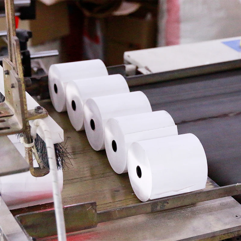 Sunkey 80x80 mm Premium Quality Factory Cheap Price Cash Register Paper 80mm Thermal Paper Receipt Roll For Pos Credit Card