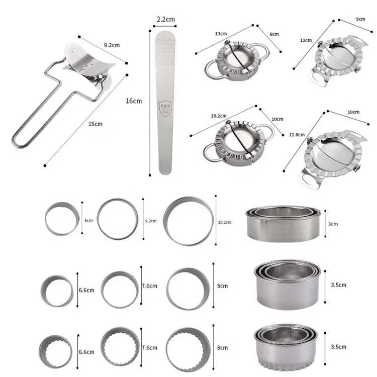Custom Stainless Steel Dumpling Maker Set SW-BA170E