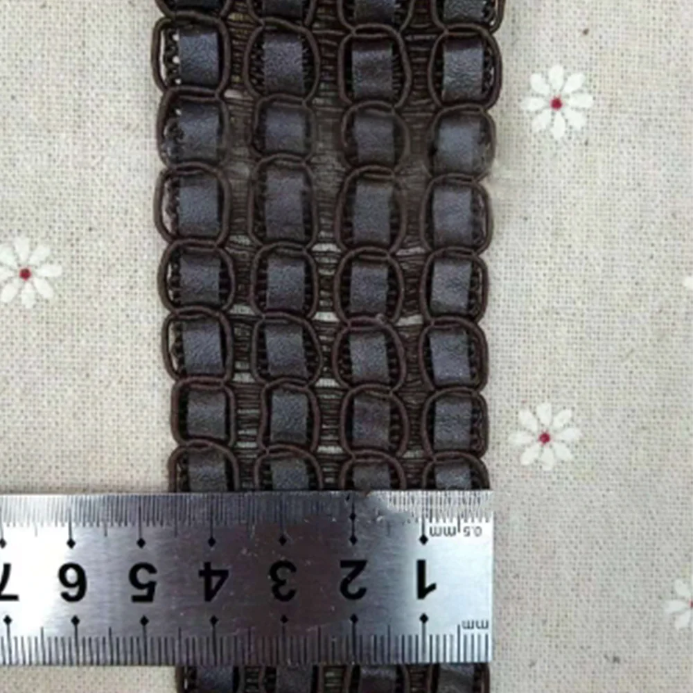 Leather Eight Character Ribbon Lace Clothing Collar Cuff Bag Mouth Ethnic Style Belt Shoe Hat Factory Wholesale