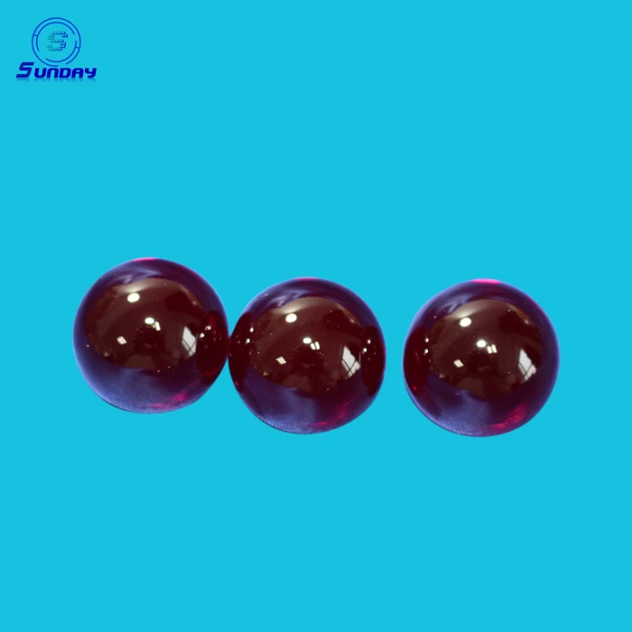 AR Coating ball lenses  Ruby Ball Lens