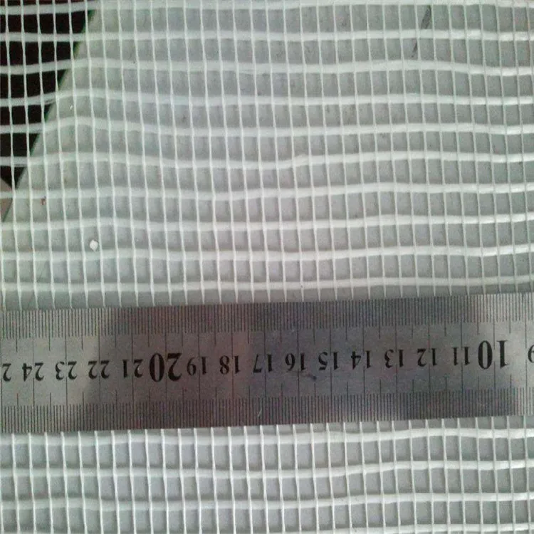Epoxy resin impregnated alkali resistant mesh and glass fiber cloth