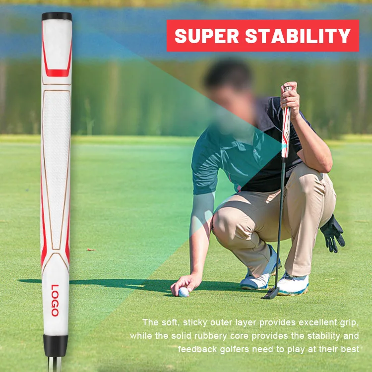 Custom Golf Grip Rubber Non-Slip Pu Putter Standard Number Club De Golf Grip
