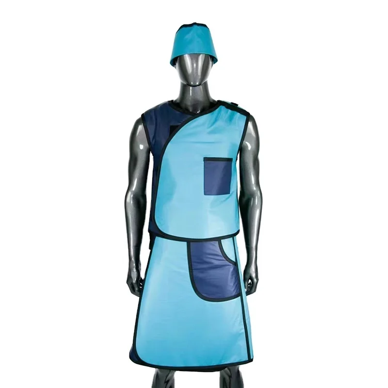New design 0.5mmpb medical lead free aprons lead X radiation x ray protection lead protective upron for xray