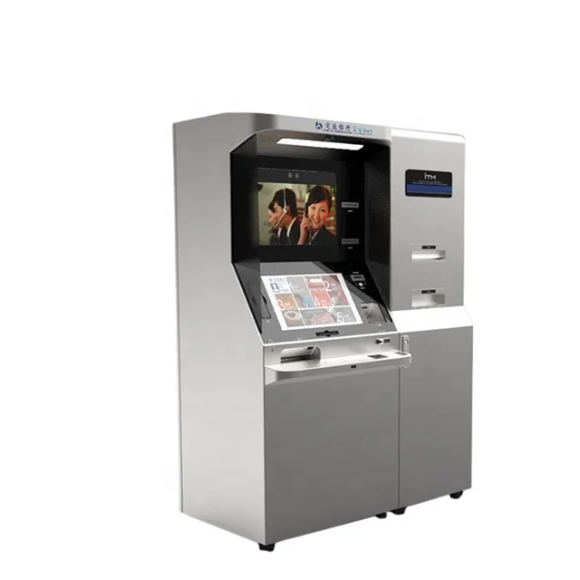 VTM Bank Self Service Card Application Registration Financing services Account inquiry Self-service forms Transfer kiosk