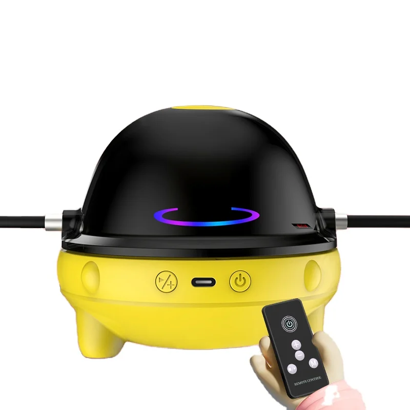 Adjustable Exercise Rope with Remote Control Smart Jump Rope Machine Electronic Skipping Rope