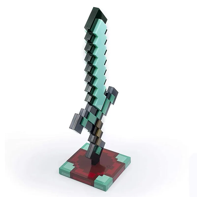 Minecraft LED desktop luminescent masonry sword night light torch torch ore lamp weapon sword box box