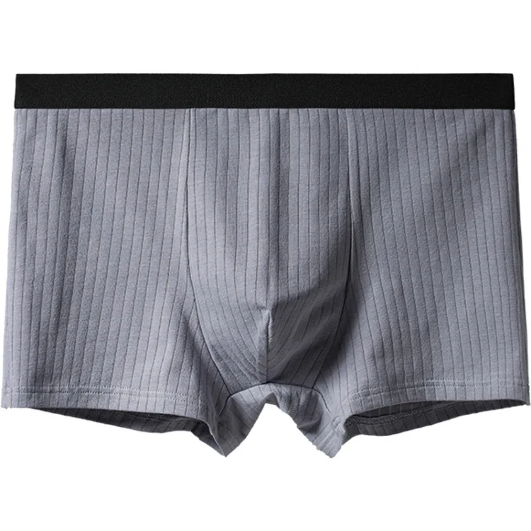 Wholesale stock underwear for men underwear box kit classical cotton boxer shorts male basics underwear Boxers & Briefs boxers