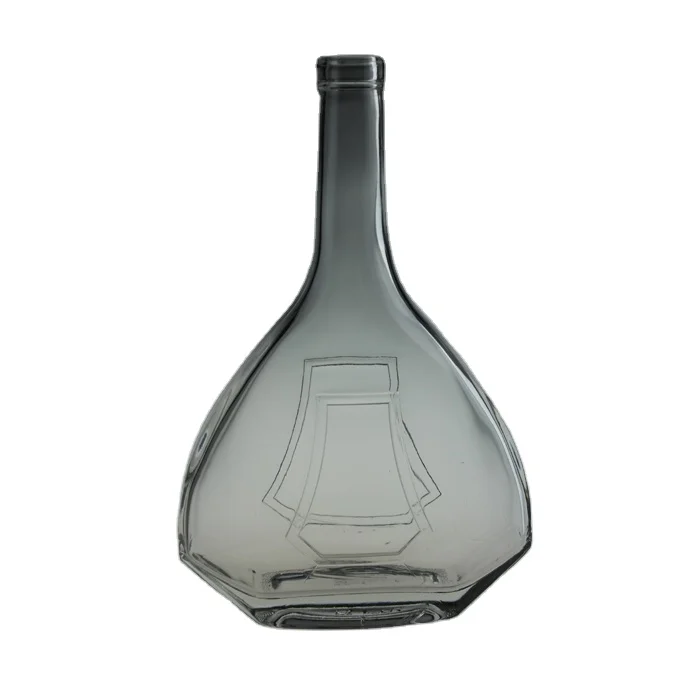 Mini empty bottles Fancy Glass Liquor Bottle Hand Blown Glass Dragon Shape Liquor Bottle Round