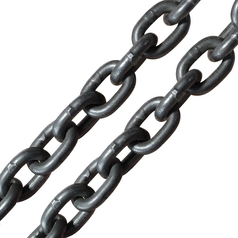 Black G80 lifting chain sling 3/8 chain grade 80 weleded load chain price