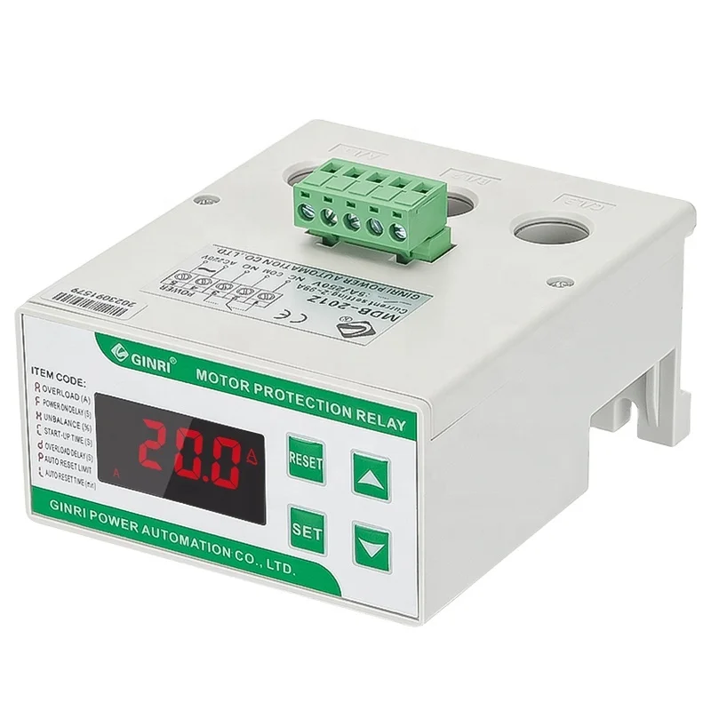 AC220V/380V Three Phase Motor Voltage And Current Monitoring Protection Relays