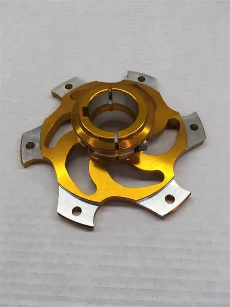 Custom Size CNC Axle Go Kart Part Aluminum Colored Sprocket Carrier for Racing Go Kart Part