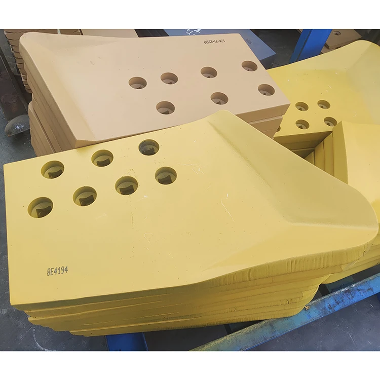END BIT Cutting Grader Blade OEM 8E4193 8E4194 7 Holes Bucket Cutting Edge Or Grader Blade For Heavy Equipment