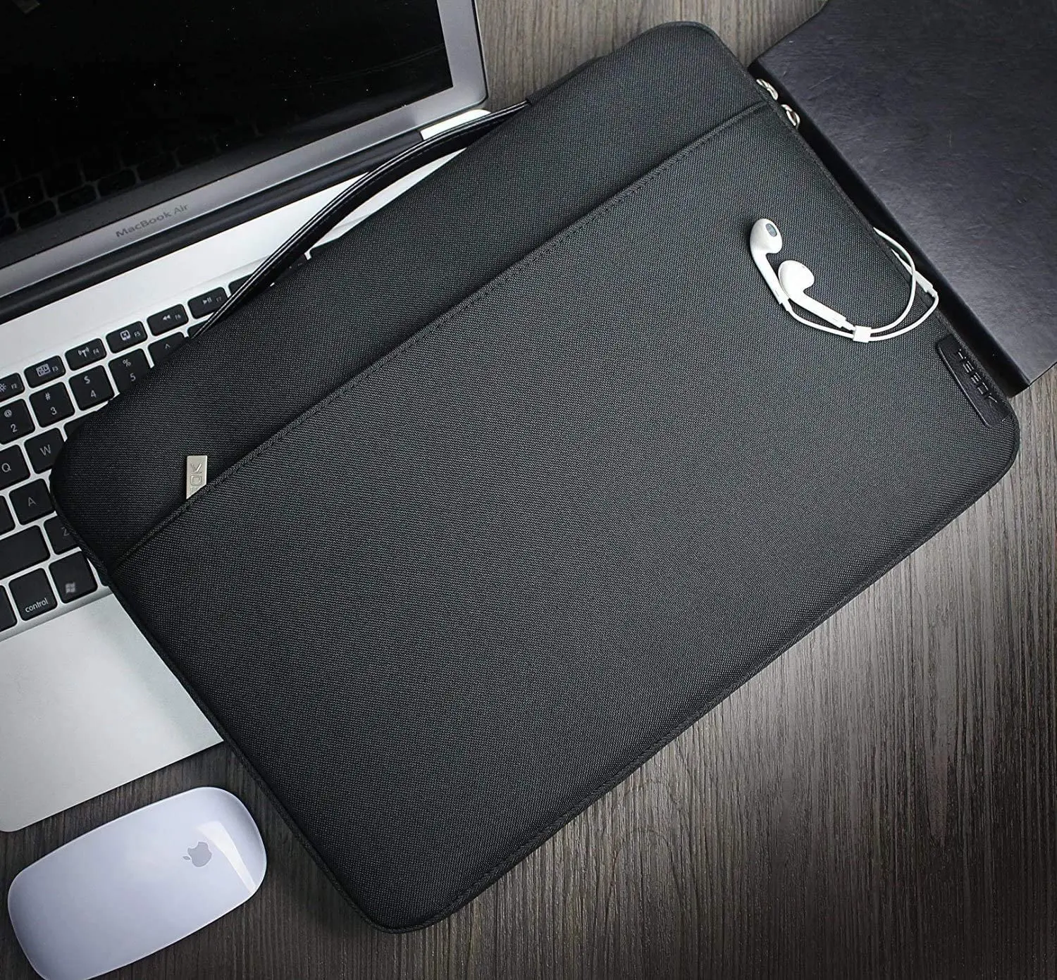 Чехол-портфель для ноутбука 15 6 16 дюймов подходит MacBook Air & Pro 13 3