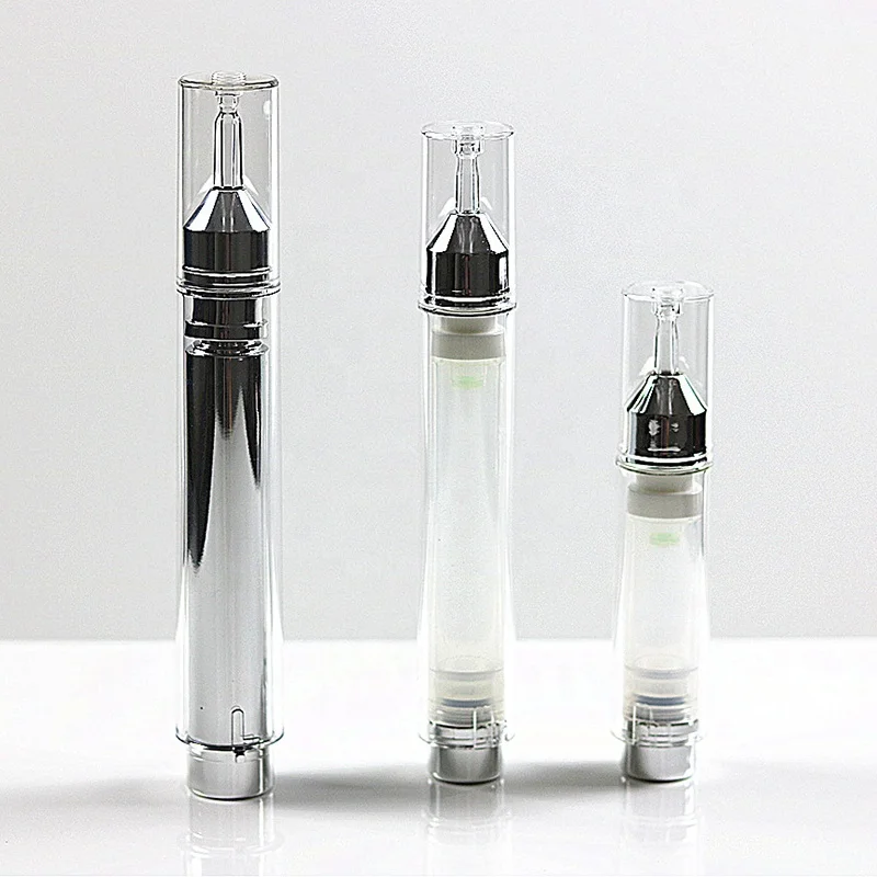 5ML 10ML 15ML Hotsale Plastic Airless Syringe bottle for cosmetics (PAB08-1)