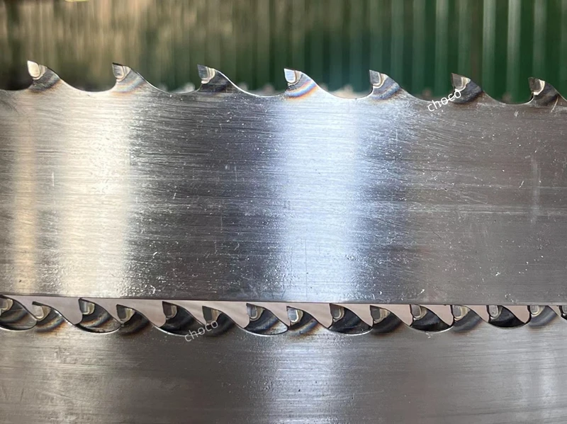 TCT wood carbide band saw blades cutting machine bandsaw blade wood cutting band saw blade