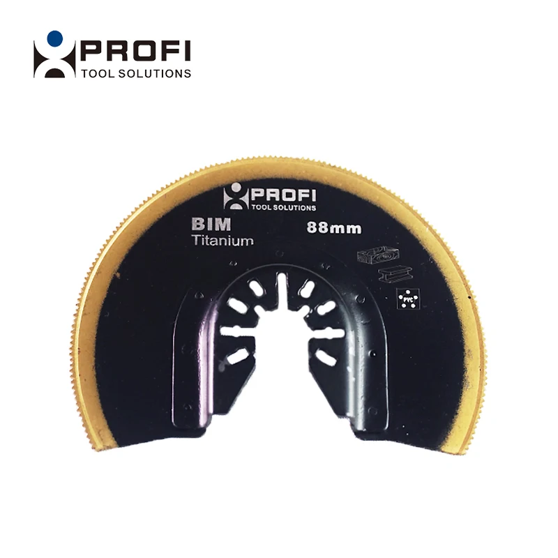 88  MM BIM Segment Cut Oscillating Blade rock well multi tool grout removal blade