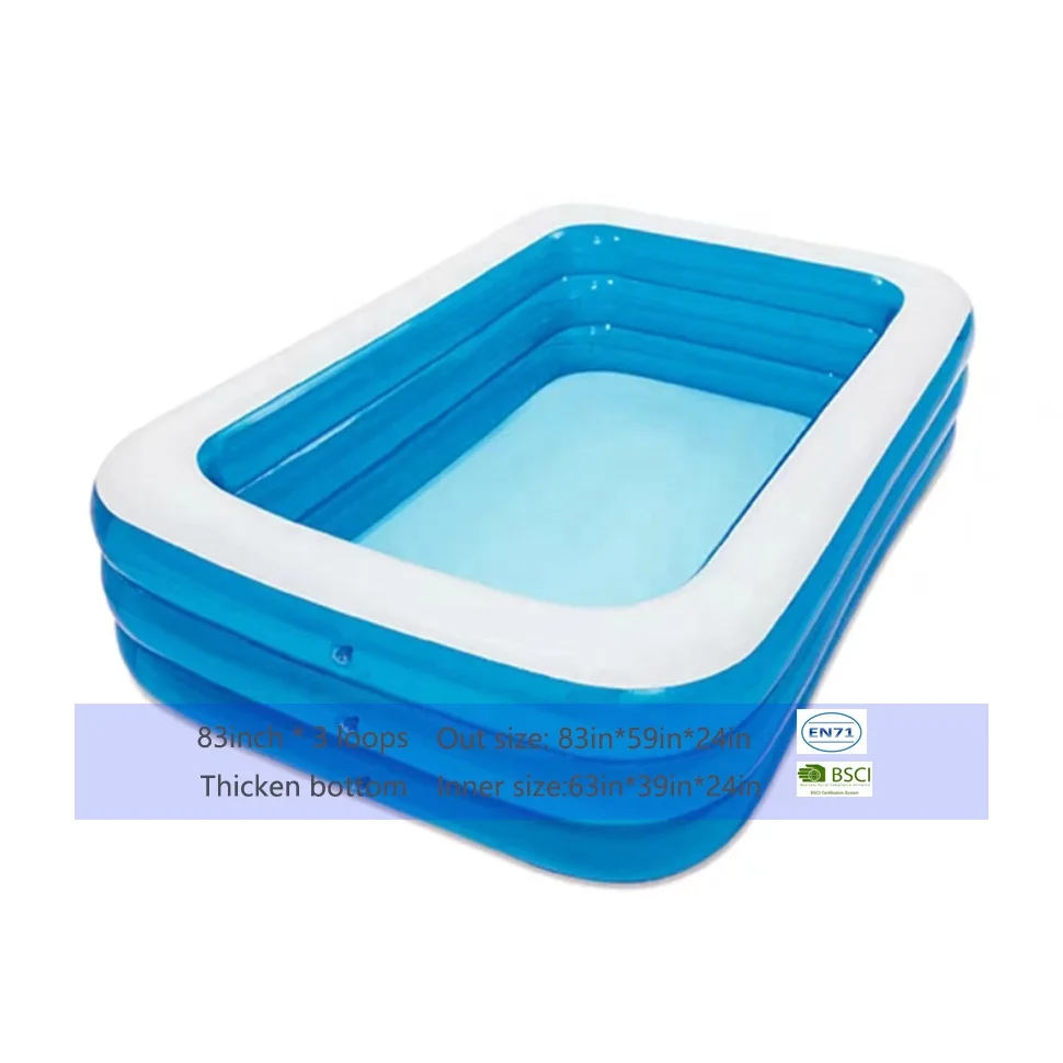 Wholesale Amazon High Quality Cheap price PVC Blown Portable Inflatable Swimming Bath Pool for Adults or kids
