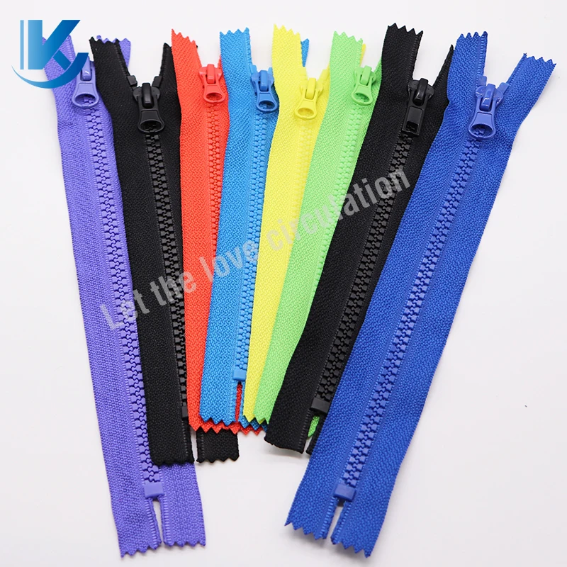 Экологичный пластиковый пакет 3 #5 #, молния, закрывающаяся молния vislon для купальников, молния из смолы