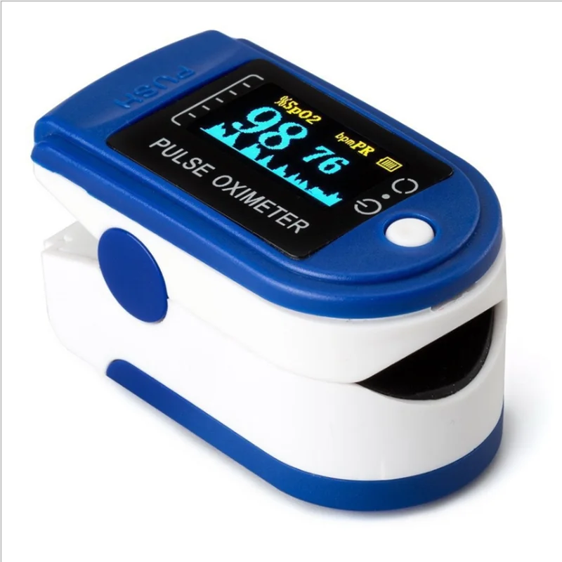 factory price pulse ambulatory blood pressure PI OLED digital display SPO2 fingertip pulse blood oxygen meter