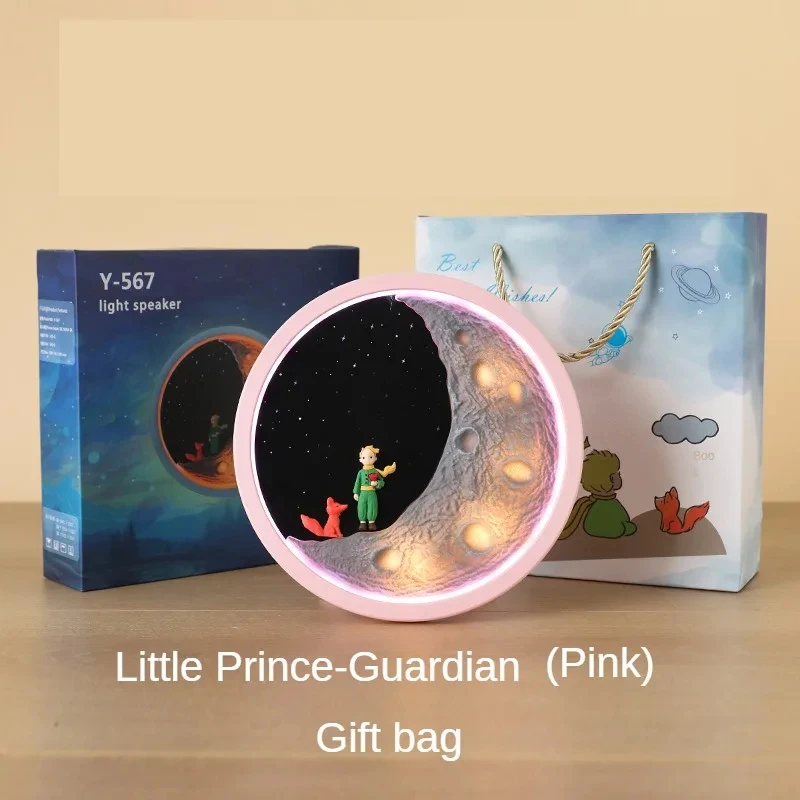 Creative Little Prince Guard Wireless BT Speaker Stereo Surround Sound Subwoofer Cartoon Home Furnishings Mini Music Speaker