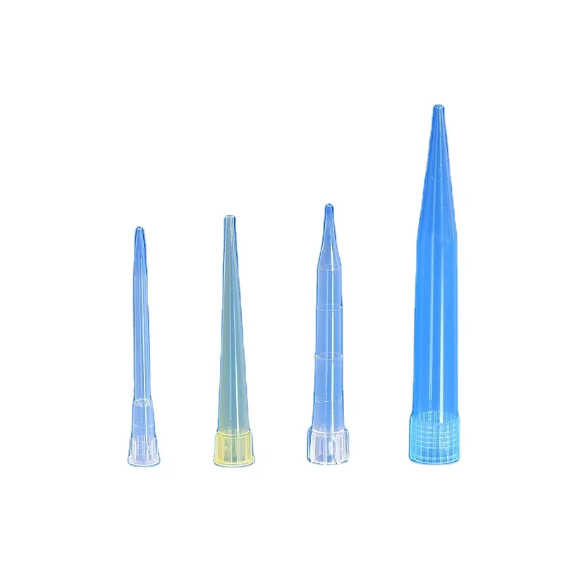Pipette Tips for Eppendorf Disposable Lab Liquid Pipette Tips ISO Certificate Dnase Rnase Free Plastic Transparent OEM