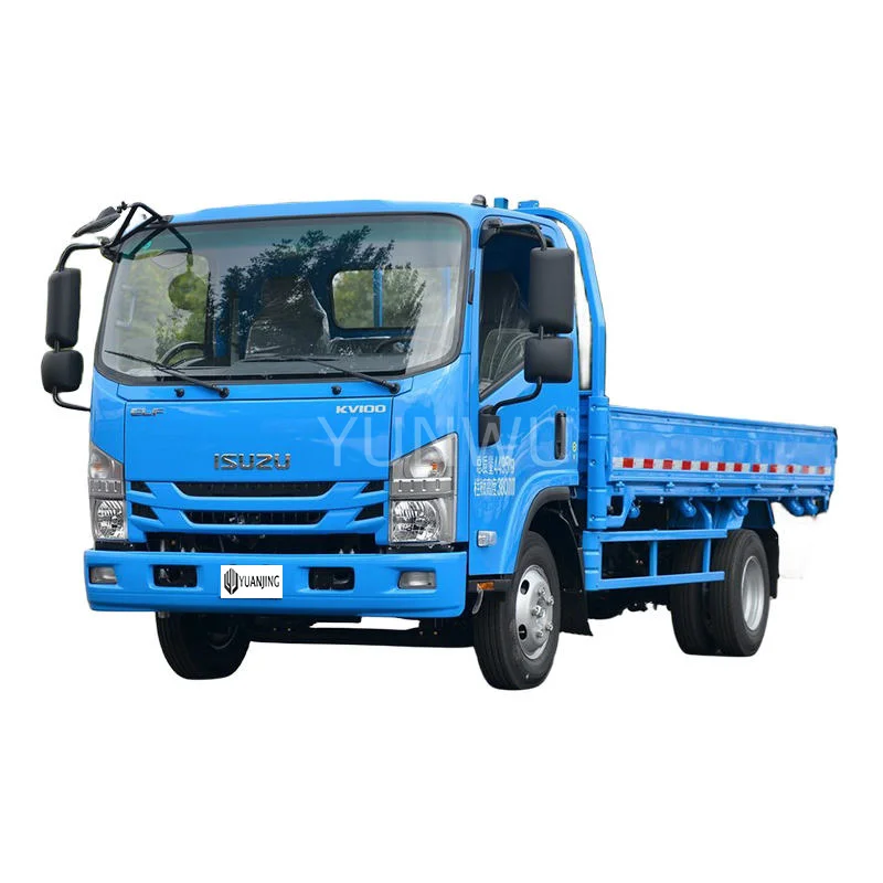 Бренд ISUZU 4x2 189 л.с. Подержанный грузовой автомобиль дизельный двигатель фургон ручной грузовик 139 кВт kia bongo 3