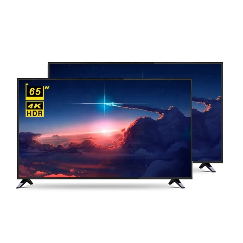 High quality 4K UHD eye protection flat screen TV 65 inch Android smart TV cheaper price for sale