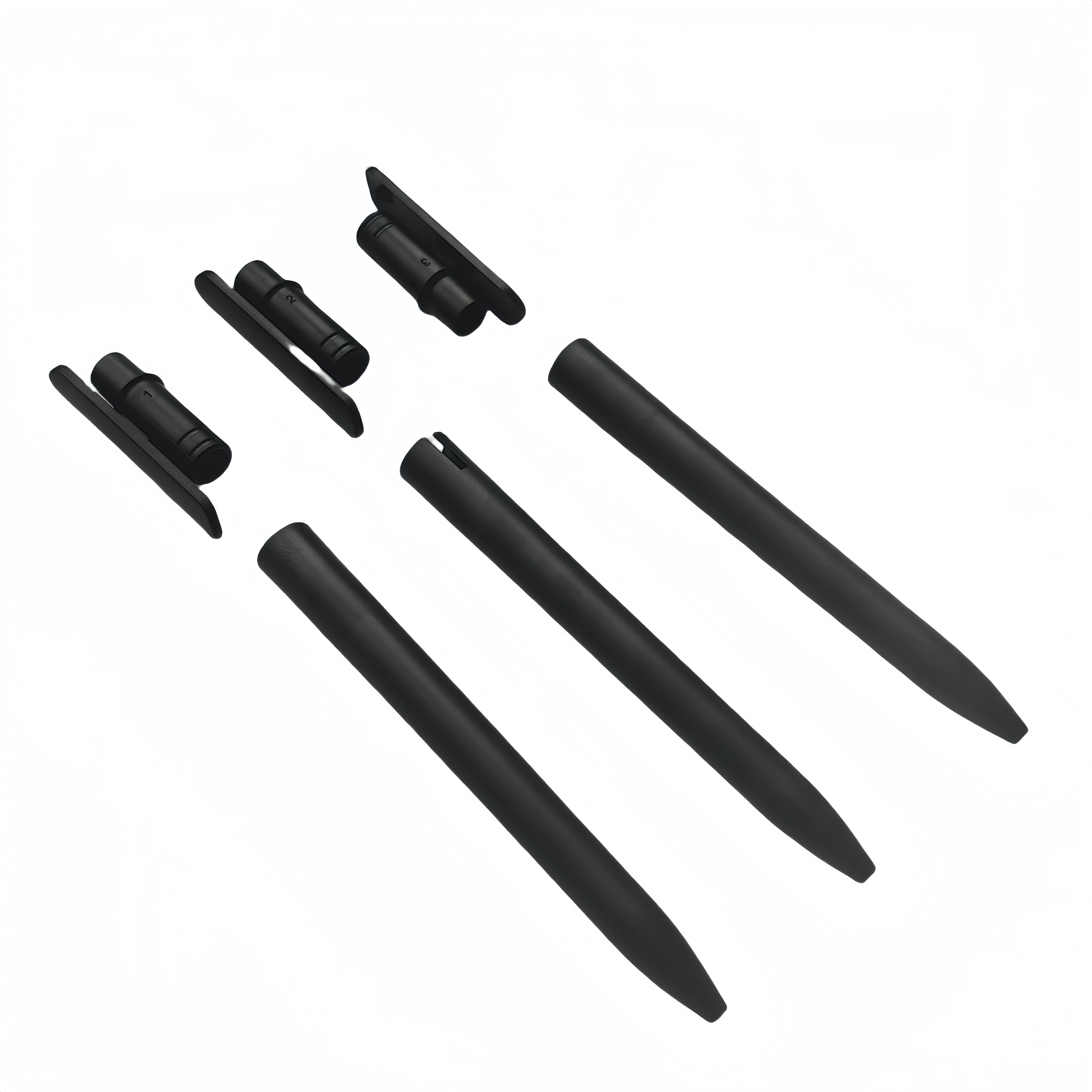 Factory direct sales of injection molding spare parts, production of plastic pen covers and plastic parts