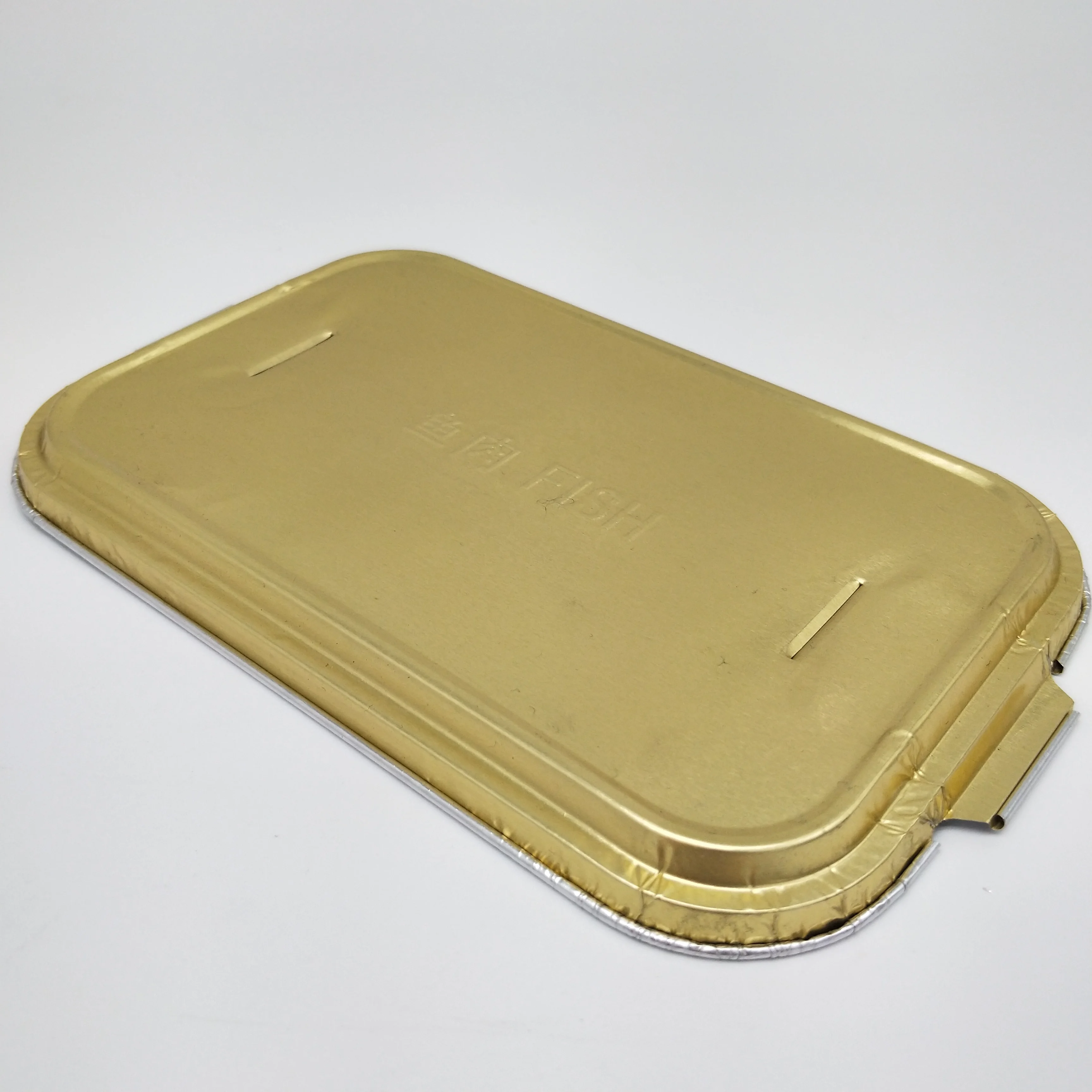 HAOYUAN airline aluminium foil container and lid for food packing or kitchen use