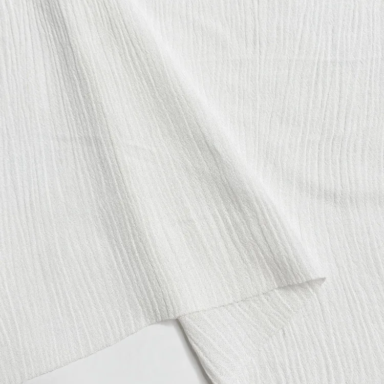 Rayon Willow Crepe Fabric Width 127cm 100%Viscose Fabric For Dresses and Shirts