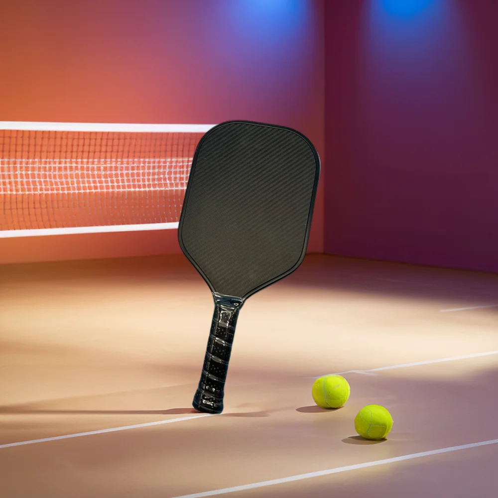USAPA Certified High Strength Professional Pickleball Racket with Frosted Surface 3K Carbon Fiber Paddle Thermoforming Process