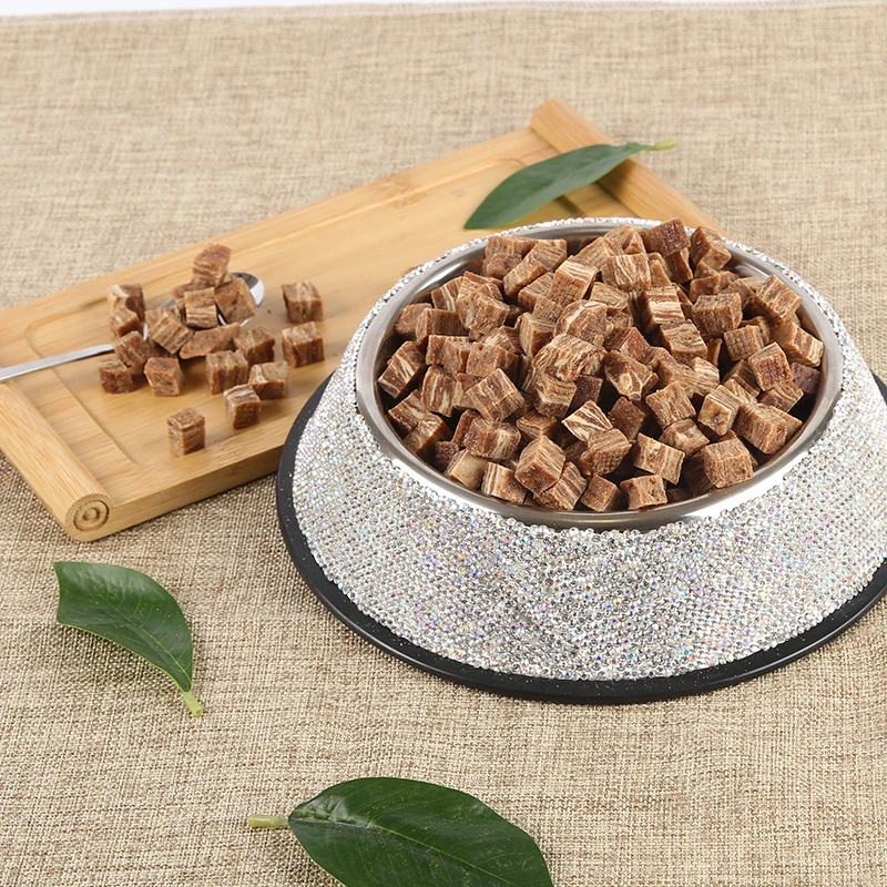 organic beef cube / chicken cube for Training digestible No Additive grain-free strengthen spleen and nourish stomach