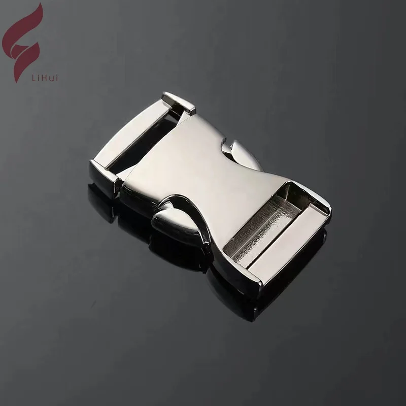 Lihui Factory Cheap Price Wholesale Stainless Steel Buckle Leather Snap Strap Buckle For Trampoline