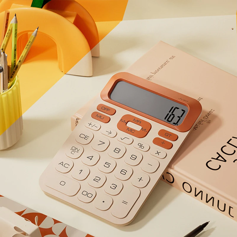 Standard Calculator 12 Digit,Desktop Large Display and Buttons,Calculator with Large LCD Display,ultrathin fashion