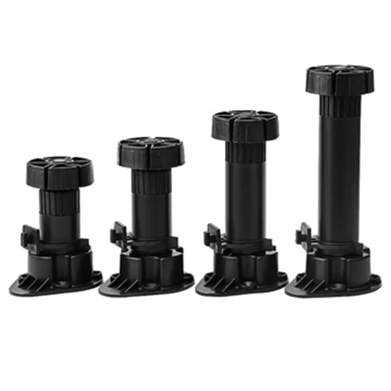China High Quality Modern Furniture Adjustable Cabinet Leg PP Plastic Sofa Legs For Sofa