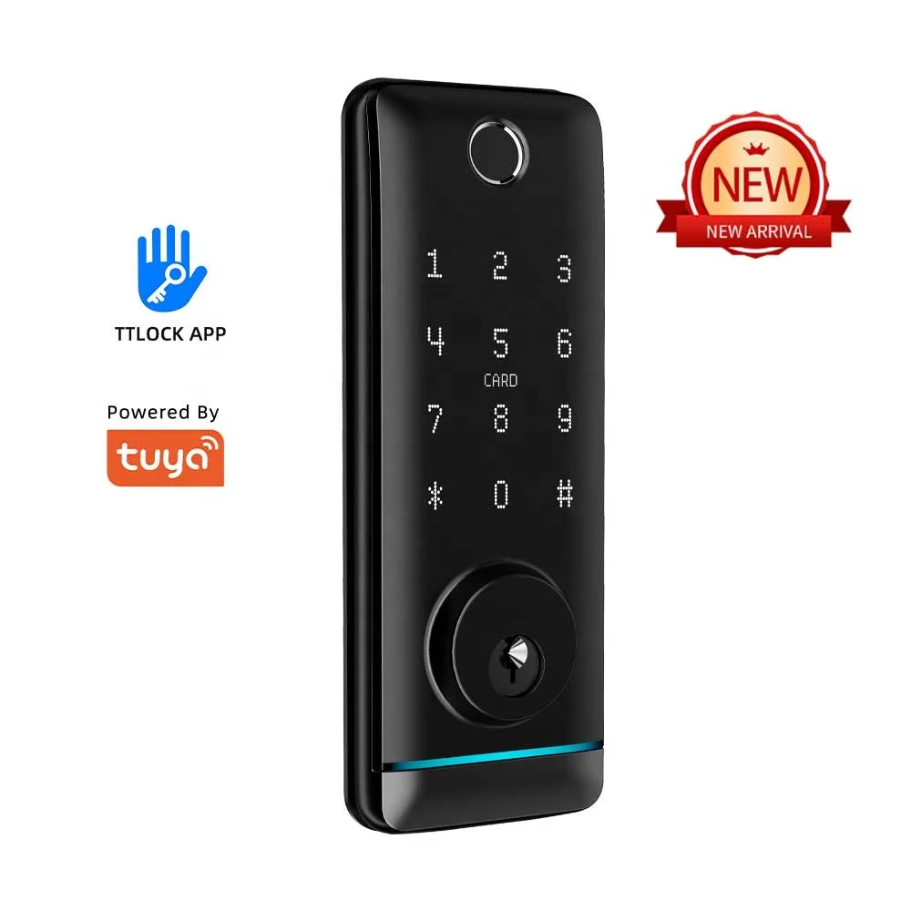 Smart Life TTLock App WiFi Intelligent Digital Smart Door Lock With Fingerprint