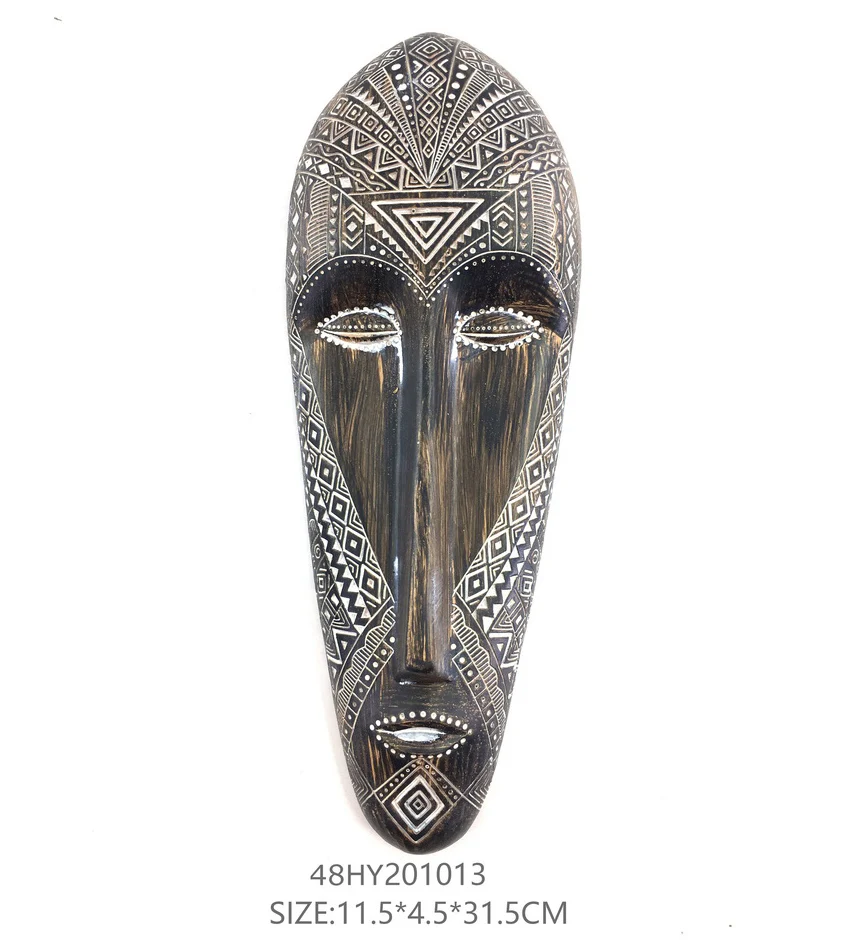 Polyresin African mask designs African Tribal Mask Wall Decor decorative masks wall art
