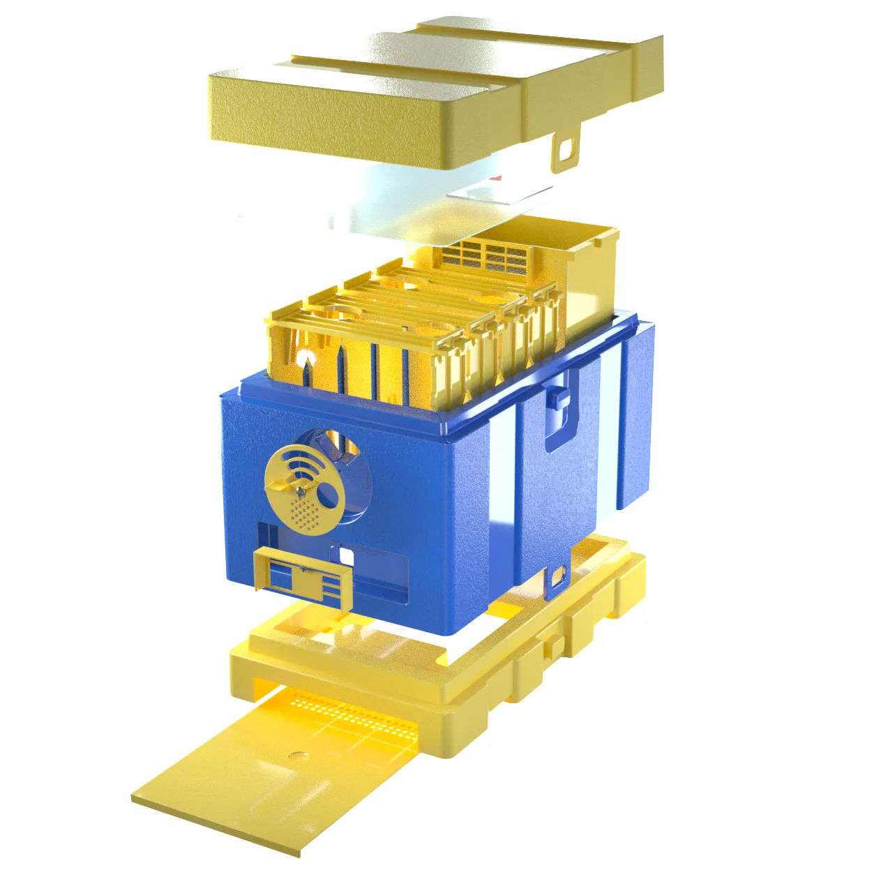 HDPE Mating box nuc hive plastic bee nuc box